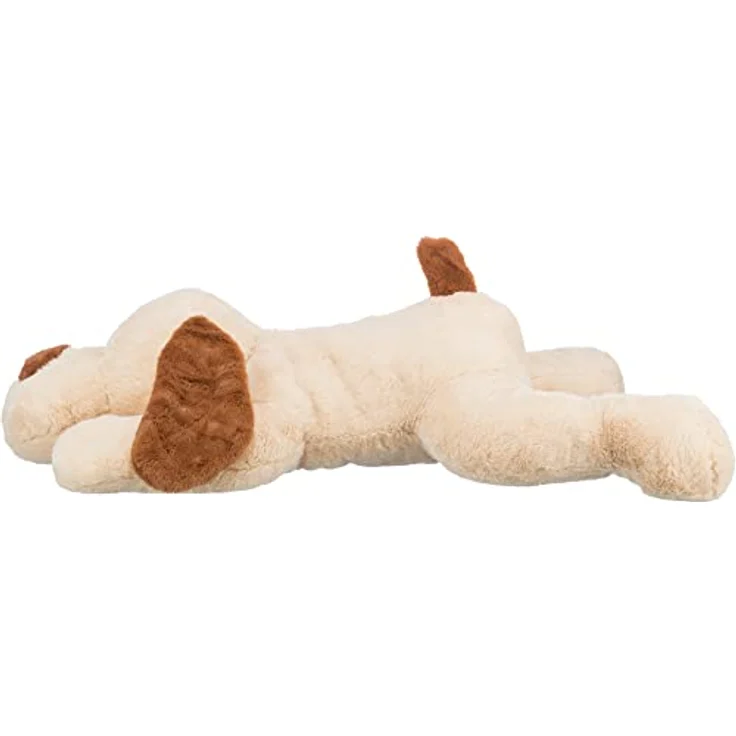 TRIXIE geräuschloser und beruhigender Ankuschelhund Benny aus Plüsch für Welpen, Hundespielzeug, Kuscheltier, 75 cm - 36980 – Bild 3