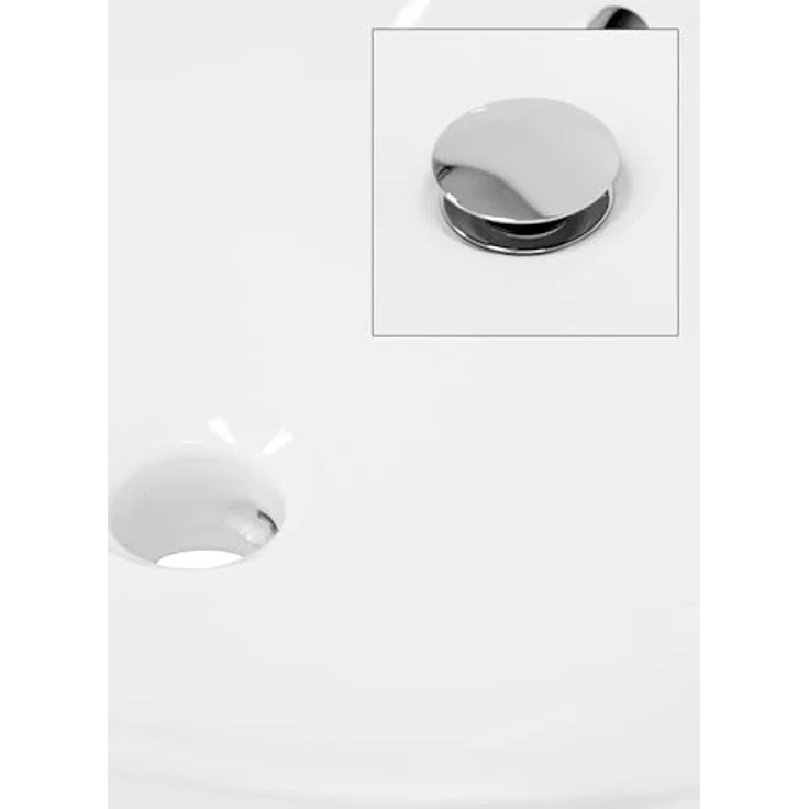 ML-Design Waschbecken oval 49x19,5x40,5 cm Weiß aus Keramik ML-Design – Bild 6
