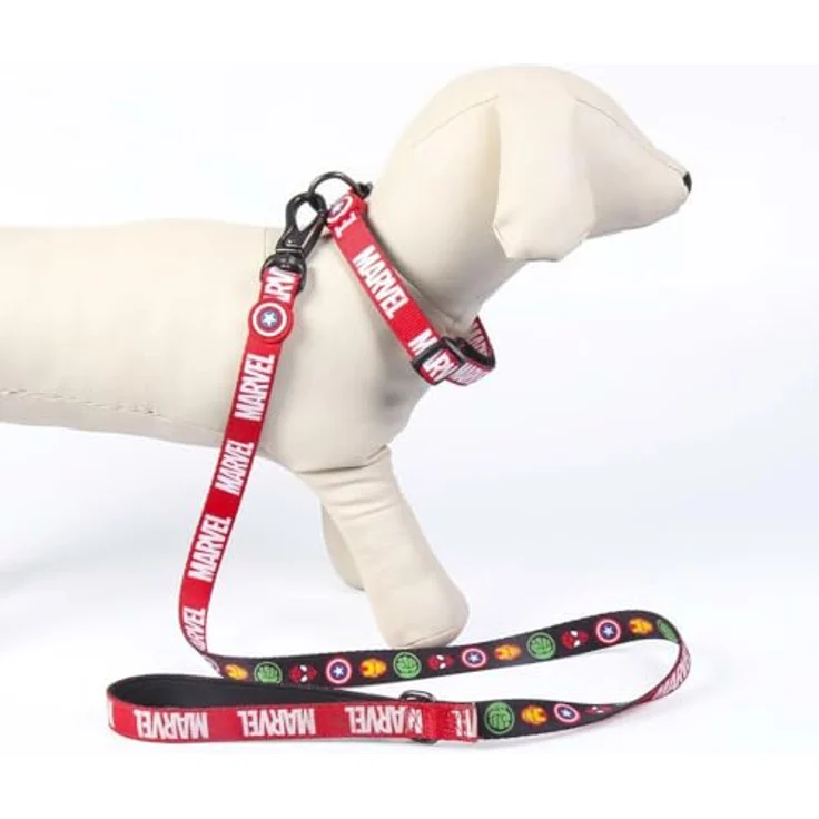 Cerdá for Fan Pets Hundehalsband mit Marvel Motiven, Größe S, aus 100% Polyester, strapazierfähig, gepolstert, offiziell lizenziert – Bild 3