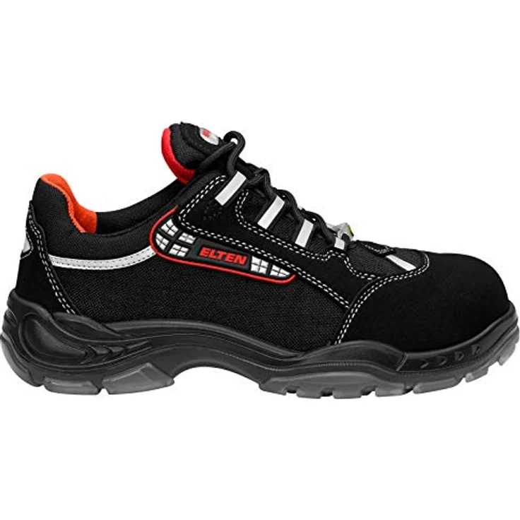 ELTEN SENEX ESD S2 72872, Arbeitsschuh mit Hydrophobierung, atmungsaktiv, metall- und lederfrei, schwarz – Bild 6
