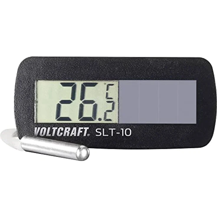 VOLTCRAFT SLT-10 Digitales Einbaumessgerät Solar-Einbauthermometer SLT-10 – Bild 1