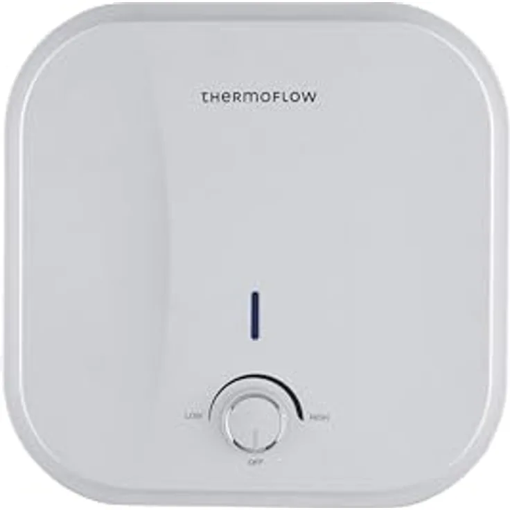Thermoflow DS 15O, Warmwasserspeicher 15 L Obertischgerät, druckfest, steckerfertig, energieeffizient, für Küche und Badezimmer