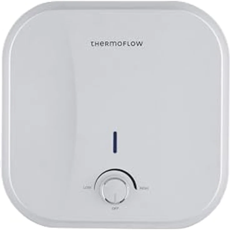 Thermoflow DS 15O, Warmwasserspeicher 15 L Obertischgerät, druckfest, steckerfertig, energieeffizient, für Küche und Badezimmer – Bild 1