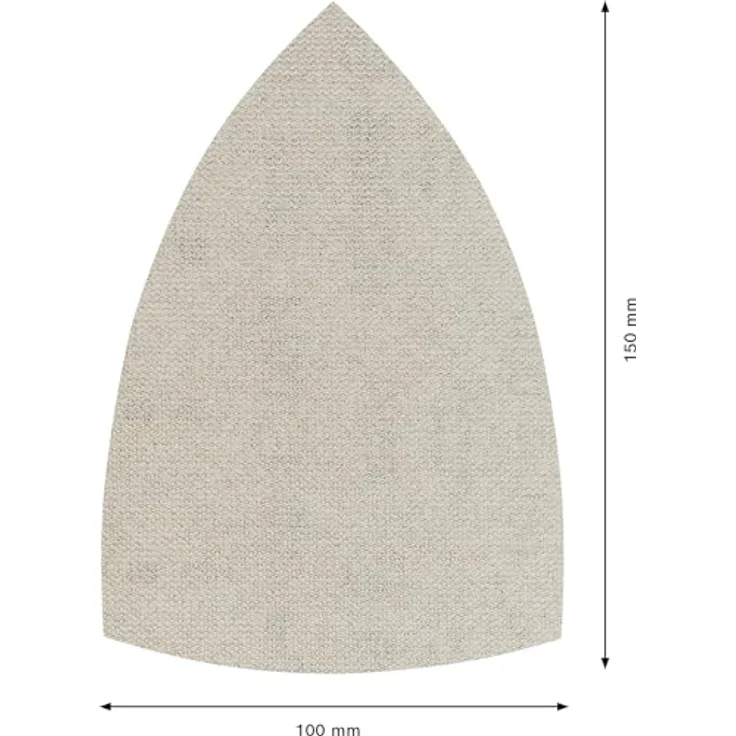 Expert M480 Schleifnetz für Multischleifer 100 x 150 mm, G 100, 10-tlg. – Bild 4