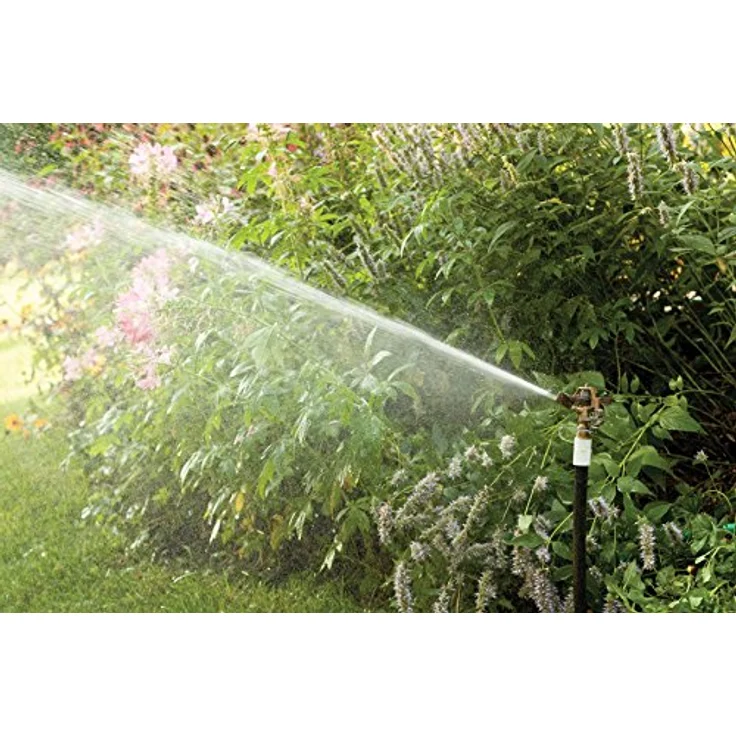 Rain Bird 25pjdac Messing Auswirkungen Sprinkler, verstellbar 20 ° 360 ° Muster, 2041 Spray Abstand Bewässerungszubehör – Bild 4