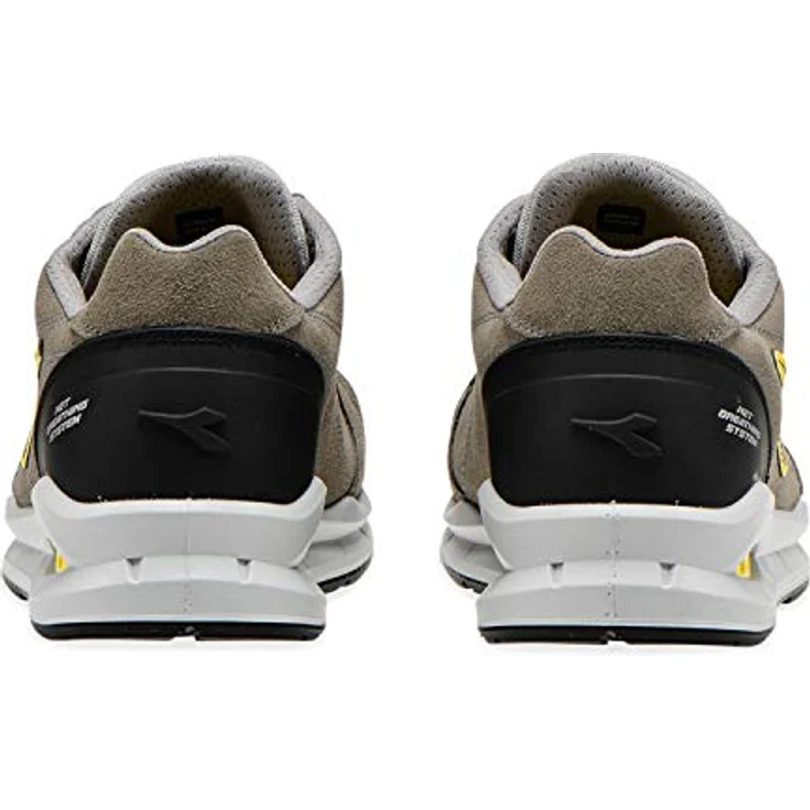 Diadora Utility RUN NET AIRBOX S3, Arbeitsschuhe aus Kalbswildleder, beige, Gr. 42 – Bild 8