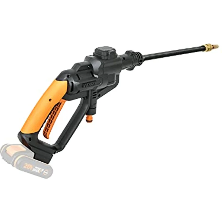 WORX WG620E.9 Akku Hochdruckreiniger Hydroshot 20VMobiler Hochdruckreiniger inkl. Multi-Sprühdüse oh – Bild 3