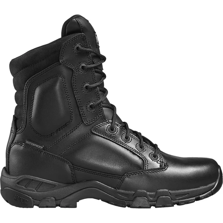 Magnum Viper Pro 8.0 Leather Waterproof, 8-Zoll Arbeitsschuhe mit antistatischer Ausstattung, wasserdicht, schwarz, Größe EU 38 – Bild 1