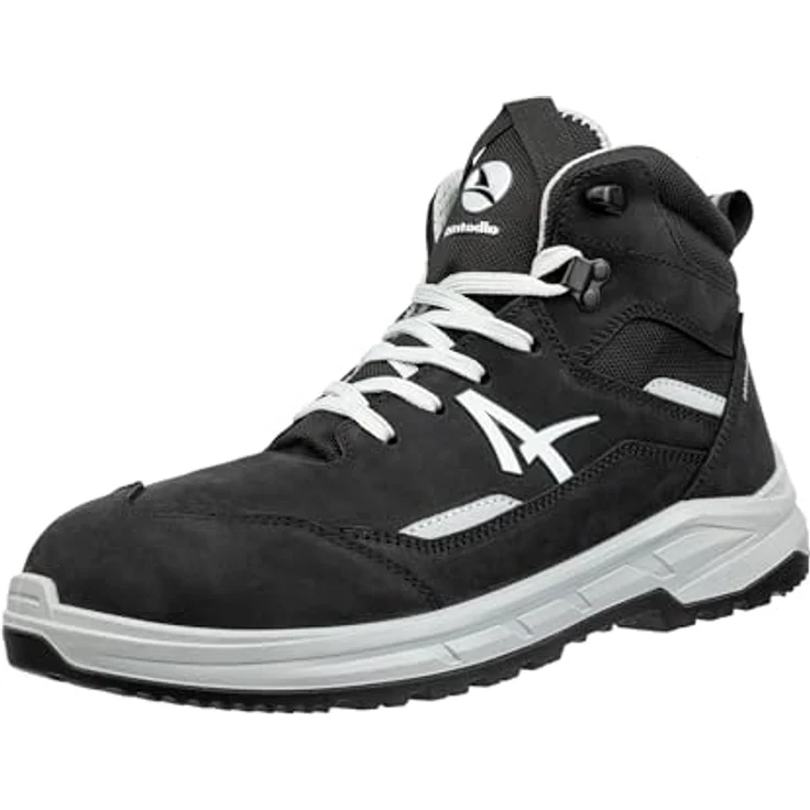 Albatros VECTOR BLK MID S3 FO SR, Sicherheitsschuh mit metallischer Zehenschutzkappe, Schuhgröße 36, Schwarz – Bild 1