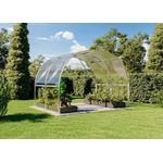 Terrando Gewächshaus Estragon Erweiterung 3x2m, BxTxH: 300 x 200 x 240 cm, Polycarbonat-Paneele, verstärkte Stahlprofile, flexibel erweiterbar
