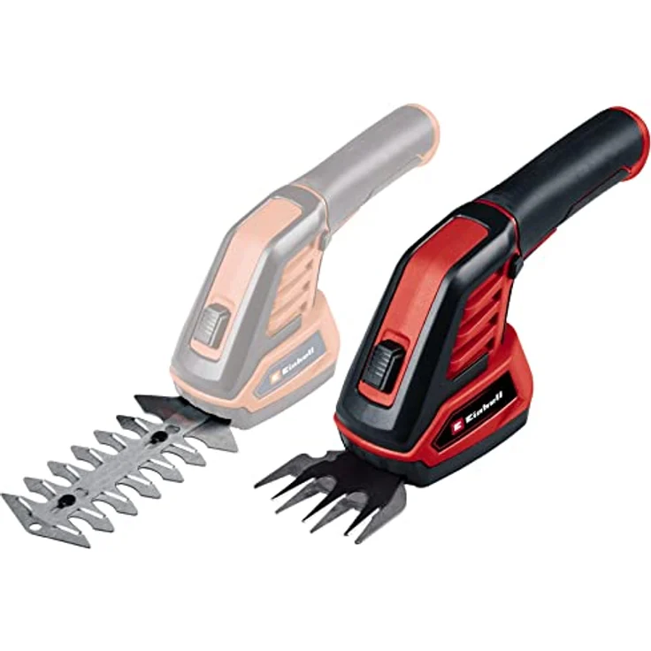 Einhell Akku-Gras und Strauchschere GC-CG 3,6/70 Li WT (3,6 V, 2,0 Ah Li-Ion Akku, 70 mm Grasscherenmesser, 110 mm Strauchscherenmesser, inkl. Ladekabel) – Bild 1
