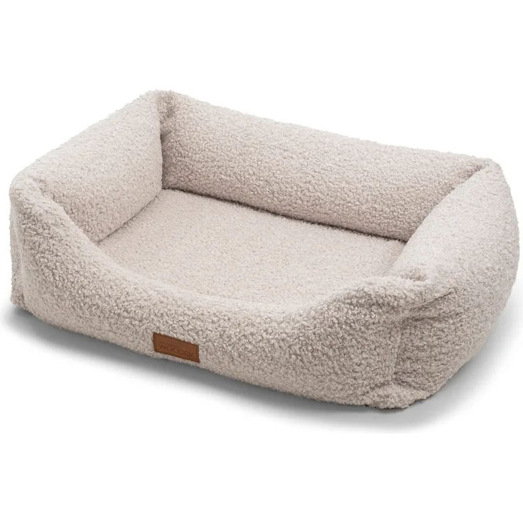Woodek Design Tiersofa Milo ergonomisches Hundesofa, beige, recyceltes und hundefreundliches Material