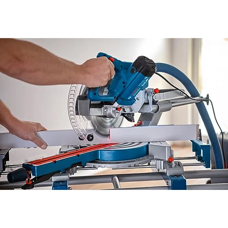 BOSCH Kapp- und Gehrungssäge GCM 305-216 D, Mobile Säge mit 1200 W Leistung, im Karton – Bild 3