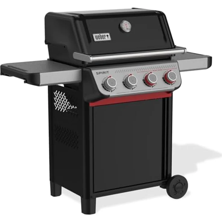 Weber Gasgrill Spirit E-425 GBS, 4 Brenner mit 10,3 kW, Grillfläche 62 x 44 cm, Edelstahl, Sear Boost Funktion – Bild 1