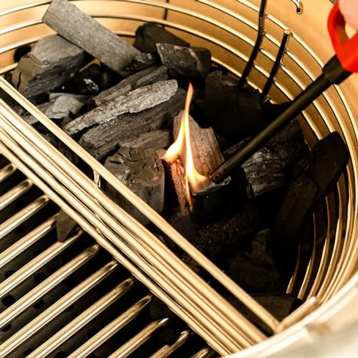 Kamado Joe® Edelstahl-Kohlekorb Classic, optimiert für Luftdurchzug, kompatibel mit Classic I und II – Bild 4