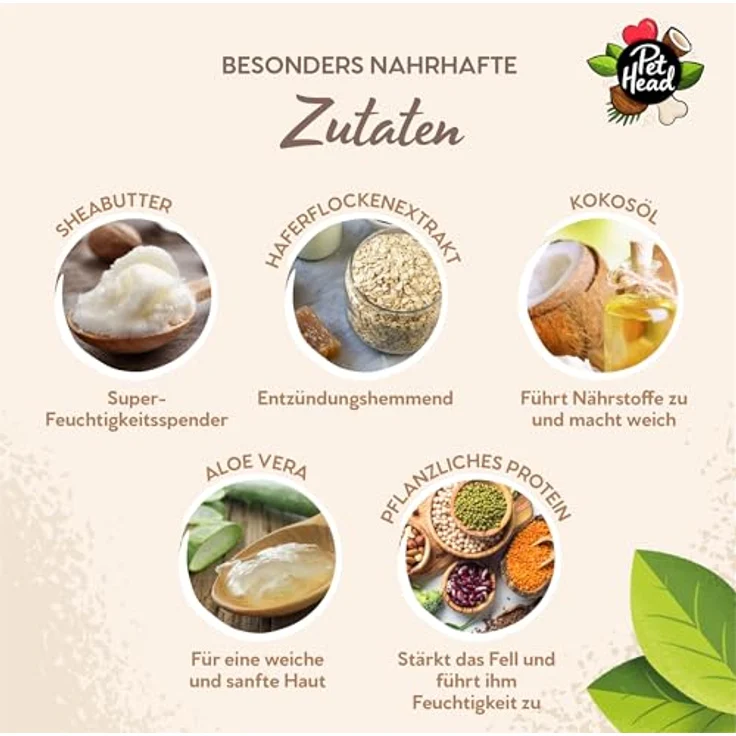 Pet Head Pfotenbalsam Paw Butter Coconut, 40 g - feuchtigkeitsspendend, mit Sheabutter und Aloe Vera, tierversuchsfrei – Bild 4
