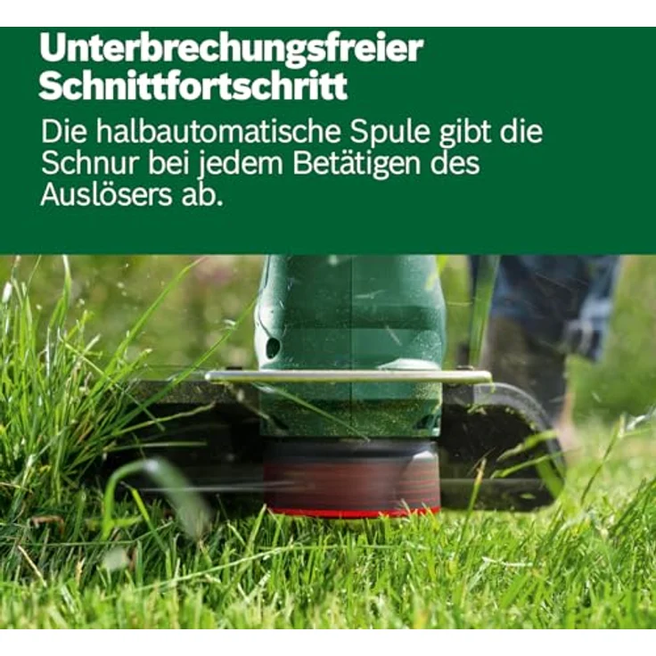 BOSCH Akku-Rasentrimmer UniversalGrassCut 18V-26-500 Solo, 18Volt - Ergonomischer Griff, Teleskop-Höhenverstellung, POWER FOR ALL Alliance – Bild 5