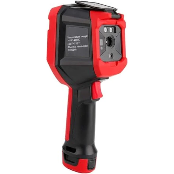 Uni-T UTi730E, Infrarot-Wärmebildkamera mit Wi-Fi, -40 °C bis 400 °C, 3,5" IPS-Bildschirm, 320x240 IR-Auflösung – Bild 2
