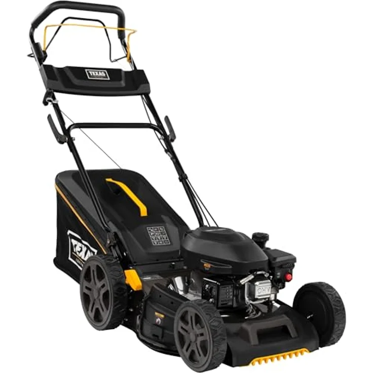 Texas TPL 560TR/W, Benzin-Rasenmäher mit 56 cm Schnittbreite, 224 ccm Motor, 4-in-1 Funktion, Selbstantrieb, 65L Fangkorb, Waschdüse – Bild 2