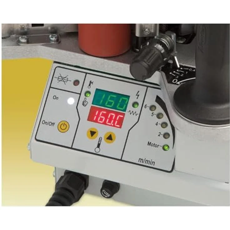 Virutex PEB250+, Portable Kantenanleimmaschine mit elektronischer Regelung, 230V, 830W, 9,2 kg – Bild 4