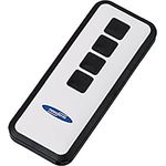 Novoferm Handsender Mini-Novotron 524 (4 Kanal Sender; Wechselcode 64, 128 Bit Verschlüsselung; 433 MHz) TM15910101150, Weiß/Schwarz