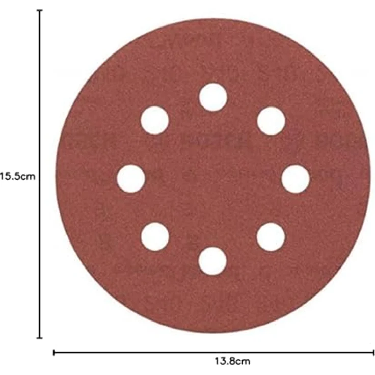 Bosch Professional Schleifblatt für Exzenterschleifer Holz und Farbe (5 Stück, Ø 125 mm, Körnung 240, C430) - Preisvergleich – Bild 4