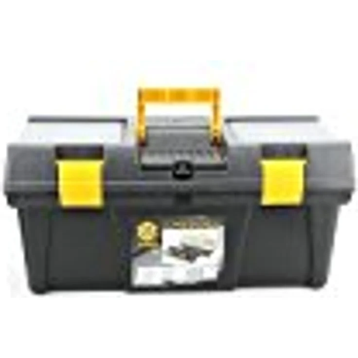 TRIZERATOP 20“ Werkzeugkoffer Kunststoff 525x256x246 mm mit ausziehbarer Schale und Bithalter, stabiler Verschluss, seitliche Griffe – Bild 4