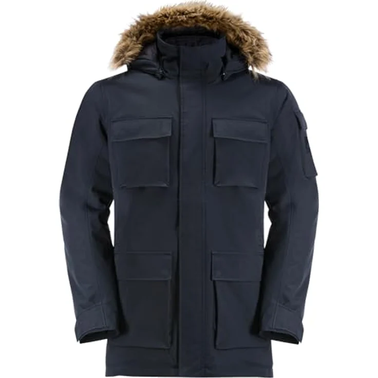 Jack Wolfskin Herren Glacier Canyon Parka, night blue, XXL EU – Bild 4