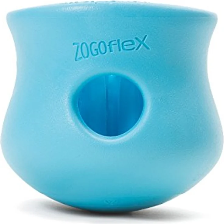 Zogoflex West PAW JUGUETE TOPPL S 8CM Azul Turquesa – Bild 3