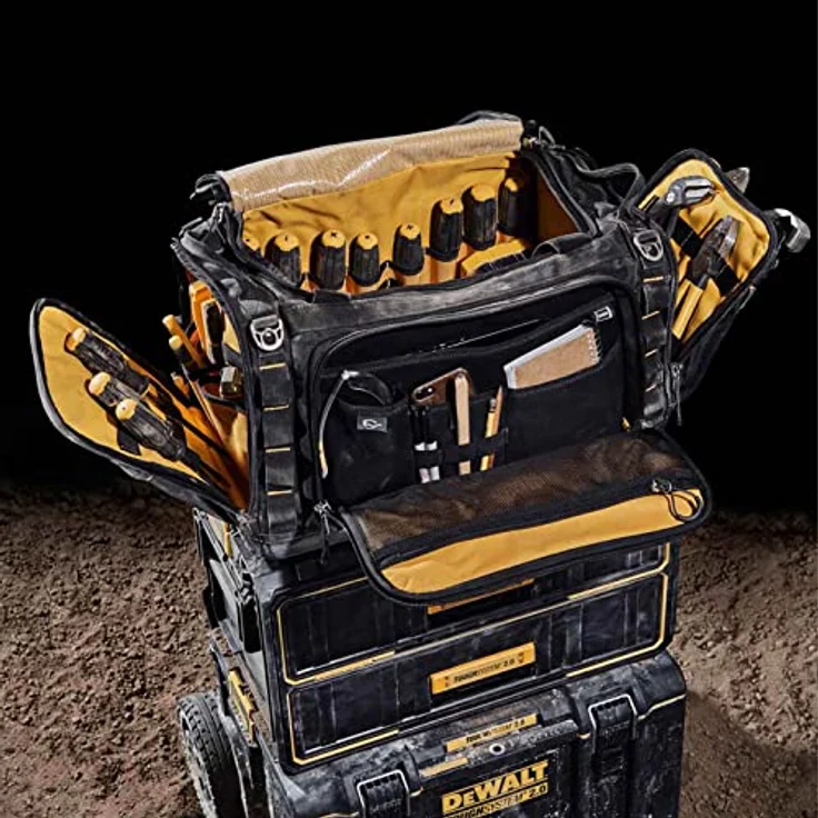DEWALT Bolsa de 22” TOUGHSYSTEM 2.0, Werkzeugtasche weich, 560 mm – Bild 5