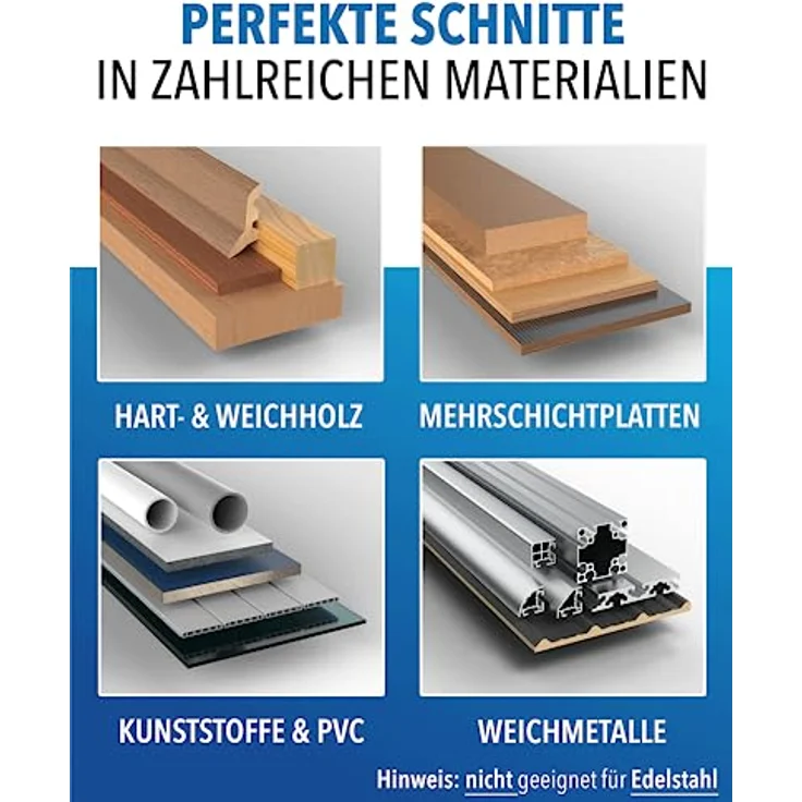 STONE REEF Kreissägeblatt Parent (Ø260X30), langlebig, passend für gängige Sägen, für verschiedene Materialien geeignet, robust - für präzise Schnittergebnisse – Bild 5