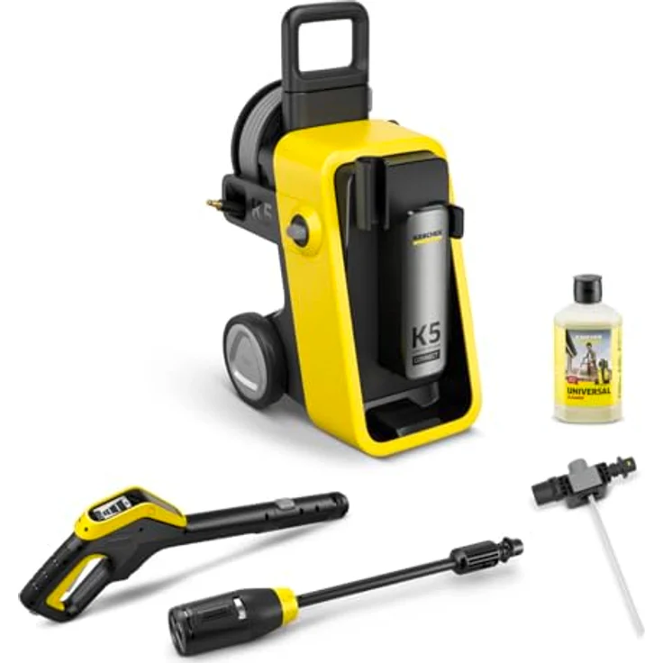 Kärcher Home & Garden K 5 Comfort Premium Connect Hochdruckreiniger, 145 bar Kaltwasser, Bluetooth-fähig, LCD-Display, 4-in-1-Multi Jet-Strahlrohr – Bild 1