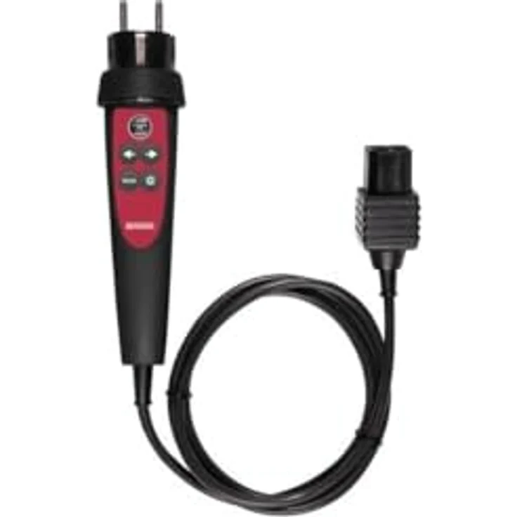BENNING Commander-Prüfstecker, Spannungsprüfer mit Speichertest und LED-Beleuchtung, grün/rot anzeigen