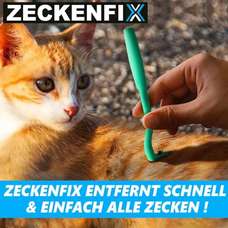 MPETS Zeckenzange Hunde Katze Zeckenpinzette Zeckenentferner Zeckenhaken Set - Preisvergleich – Bild 2