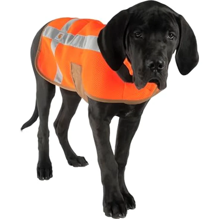 Carhartt Hundejacke Hunter P000342, strapazierfähig mit reflektierenden Einsätzen für maximale Sichtbarkeit bei Nacht, 100% Polyester – Bild 7