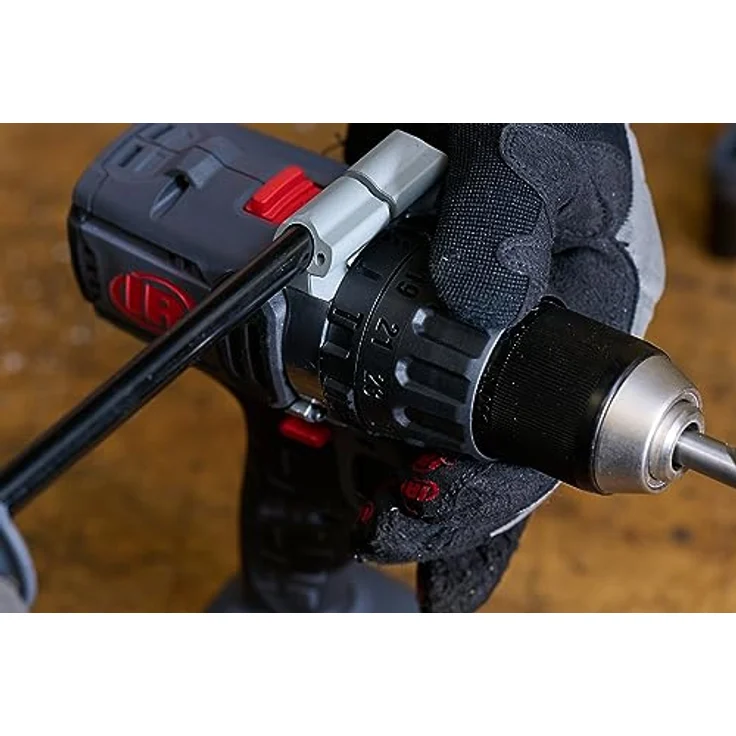 Ingersoll Rand D5241 IQV20 Schlagbohrmaschine - 20V Brushless Motor, All-Metal Schnellspannbohrfutter, 24-Position Clutch, gummiertes Design - Blau – Bild 4