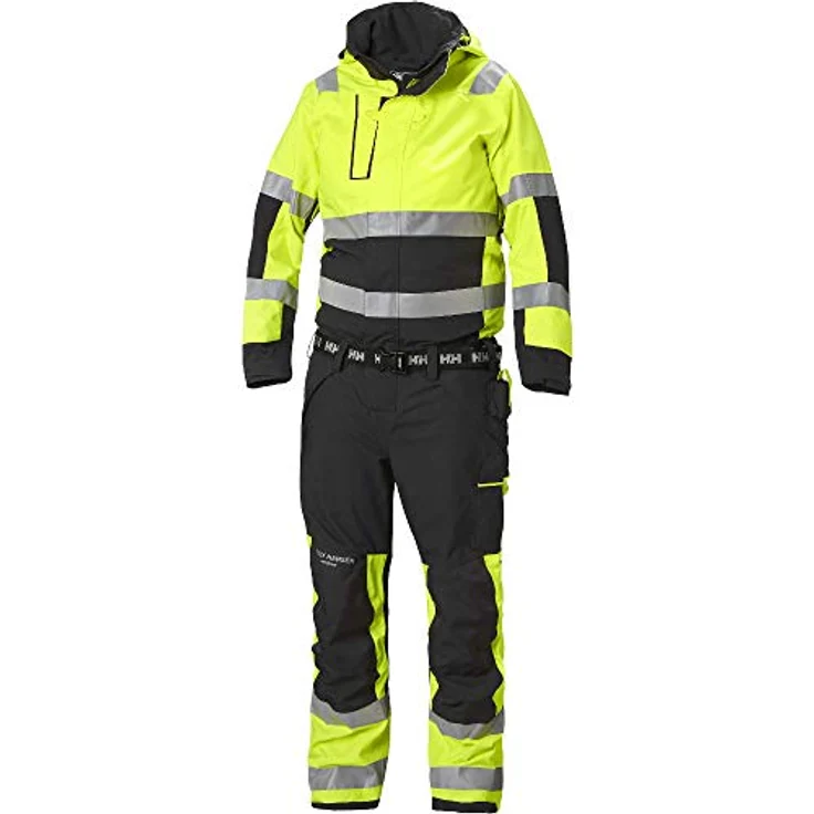 Helly Hansen Workwear ALNA 2.0 SHELL SUIT, Arbeitsjacke mit EN ISO 20471:2013, wasserdicht, verstaubare Kapuze, Größe 58 – Bild 1