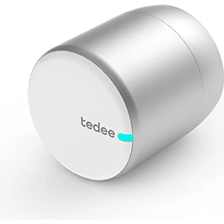 tedee Lock smartes Türschloss, nachrüstbar, Bluetooth-Steuerung, Zutrittsverwaltung per App, akkubetrieben, HomeKit-kompatibel, silber – Bild 4