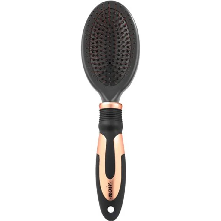Ebi Noir 642-436752 Pflegebürste mit Edelstahlstiften, 23 x 6.5 cm für Tierfellpflege – Bild 2