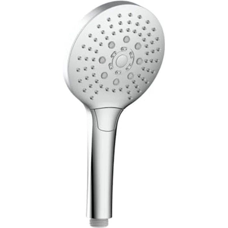 Primaster Handbrause Primaster Handbrause 3 Strahlarten Water Splash chrom-weiß wassersparend – Bild 1