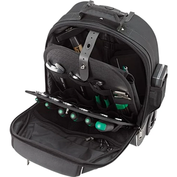 Stahlwille MultiUse Werkzeug-Set 105-tlg. im Rucksack Trolley, mobil einsetzbar, inkl. gepolstertem Notebookfach – Bild 4