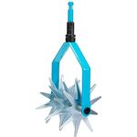 Gardena combisystem-Sternfräse: Gartenfräse zur Saatvorbereitung und Bodenlockerung, 14 cm Arbeitsbreite, aus hochwertigem Qualitätsstahl, Duroplast-beschichtet, Sternräder verzinkt (3196-20)