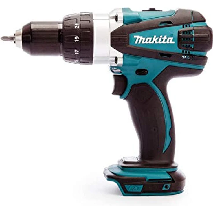 Makita DLX6046 Akku-Spezialset Akku-Winkelschleifer DGA452, DHP458 Akku-Schlagbohrschrauber, Akku-Reciprosäge DJR186, Akku-Handkreissäge DSS610, dem Akku-Schlagschrauber DTD152 und der DML802 Akku-Lampe – Bild 3
