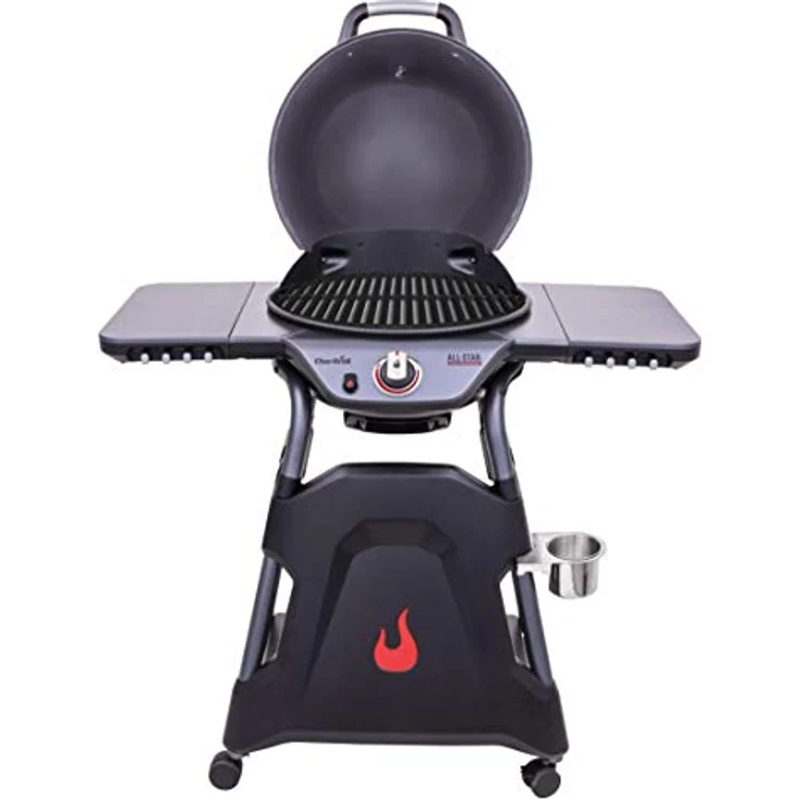 Char-Broil 125 All-Star Gasgrill, schwarz, 110 x 101 x 65 cm, mit Grillrost, mit Deckel – Bild 4