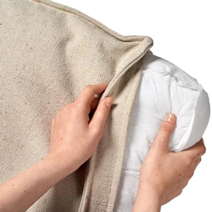 HUNTER Hundekissen Belluno, Creme, nachhaltig aus recycelten Materialien, rutschhemmend, 120 x 80 cm – Bild 4