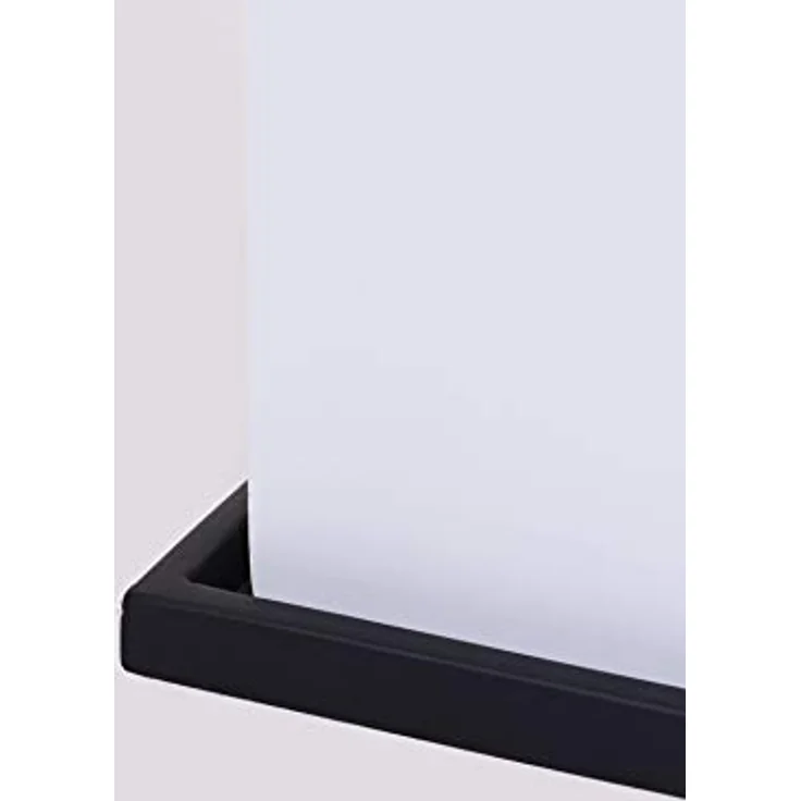 VIVANNO Untersetzer eckig für Pflanzkübel Fiberglas Undo 44 cm, Anthrazit – Bild 4