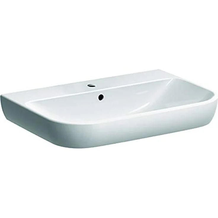Geberit, Waschbecken, Waschtisch Smyle 70 cm wei 500258011 (480 mm, 700 mm) – Bild 2