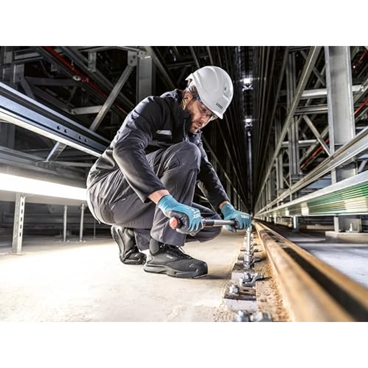 Uvex Sports uvex 1 x-craft Stiefel S1 PL 68012, Sicherheitsschuhe mit Abriebfestigkeit, flexibler Sohle, schwarz, Größe 50, Weite 11 – Bild 5