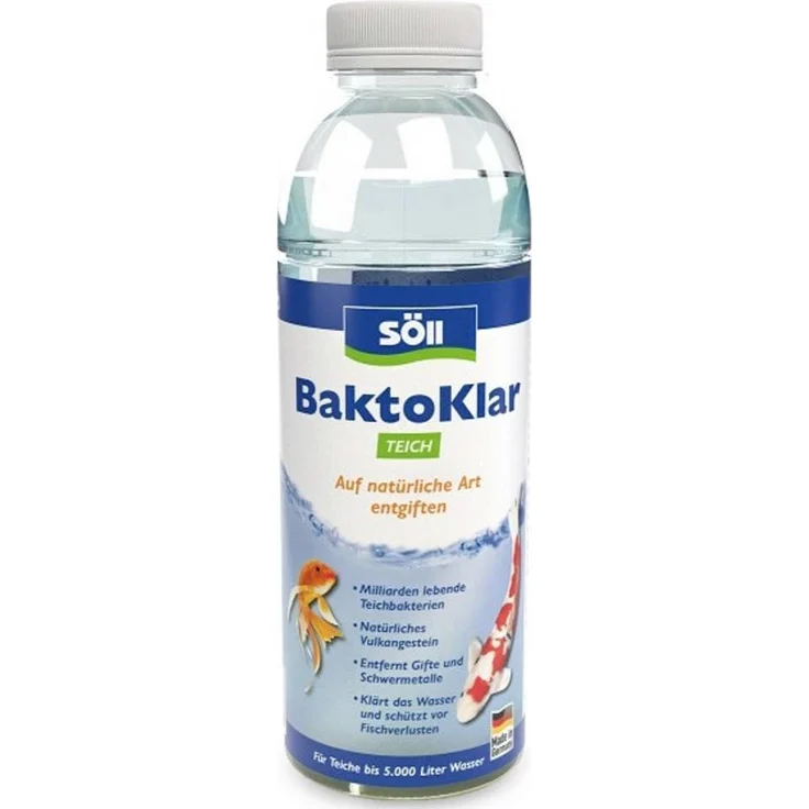 Söll BaktoKlar Teich, natürliche Wasseraufbereitung ohne Chemie, 1L