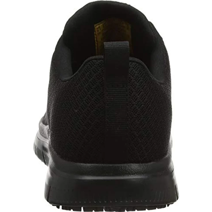 Skechers FlexAdantage SR schwarz Arbeitsschuh, sportlicher Sneaker mit Memory Foam Innensohle – Bild 3